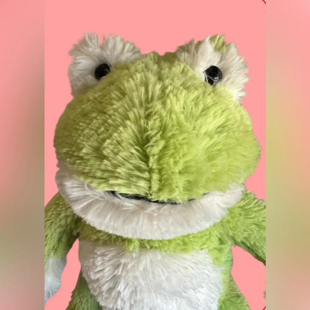 WARMIES Frog Warmies in Green and White - Full Size